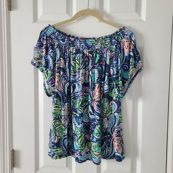 Lilly Pulitzer Almeria Top - Picture 3 of 6